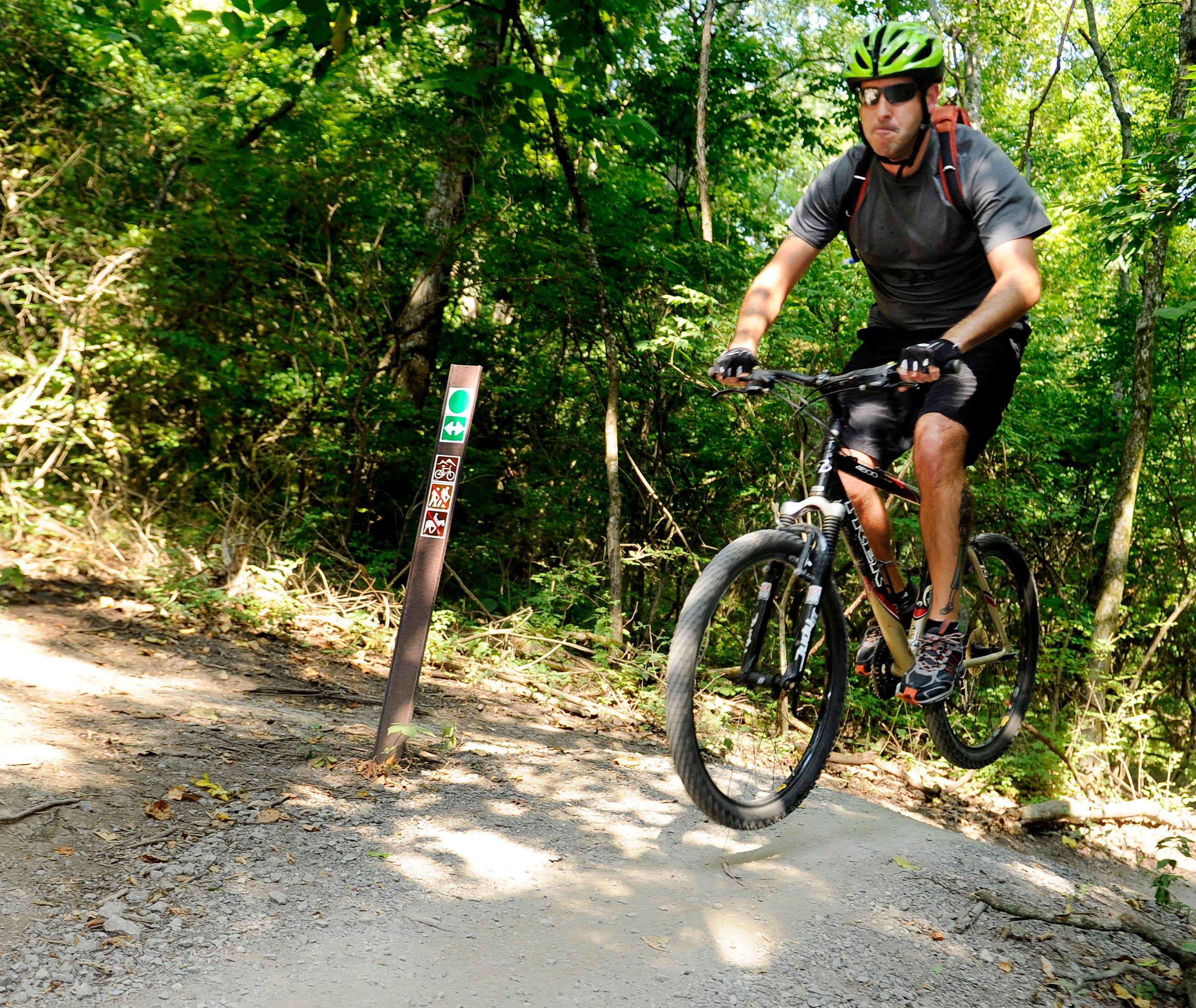 percy warner mountain bike trail